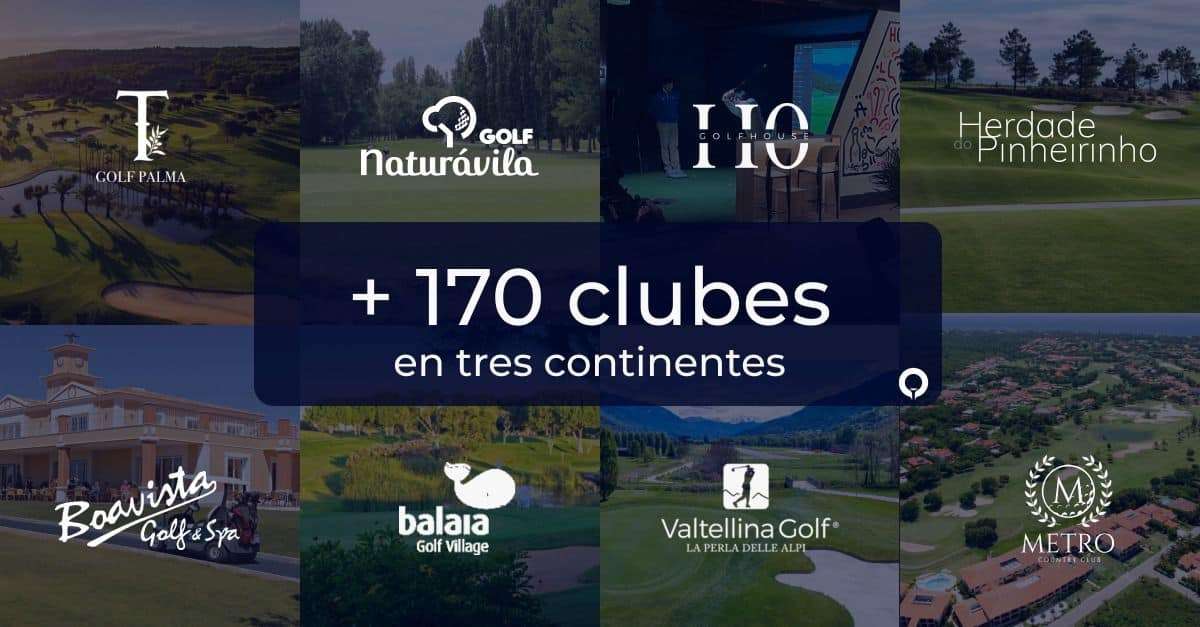 Más de 170 clubes de golf digitalizados en todo el mundo