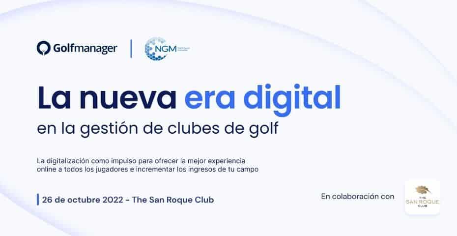 jornadas formativas sobre digitalización en la industria del golf