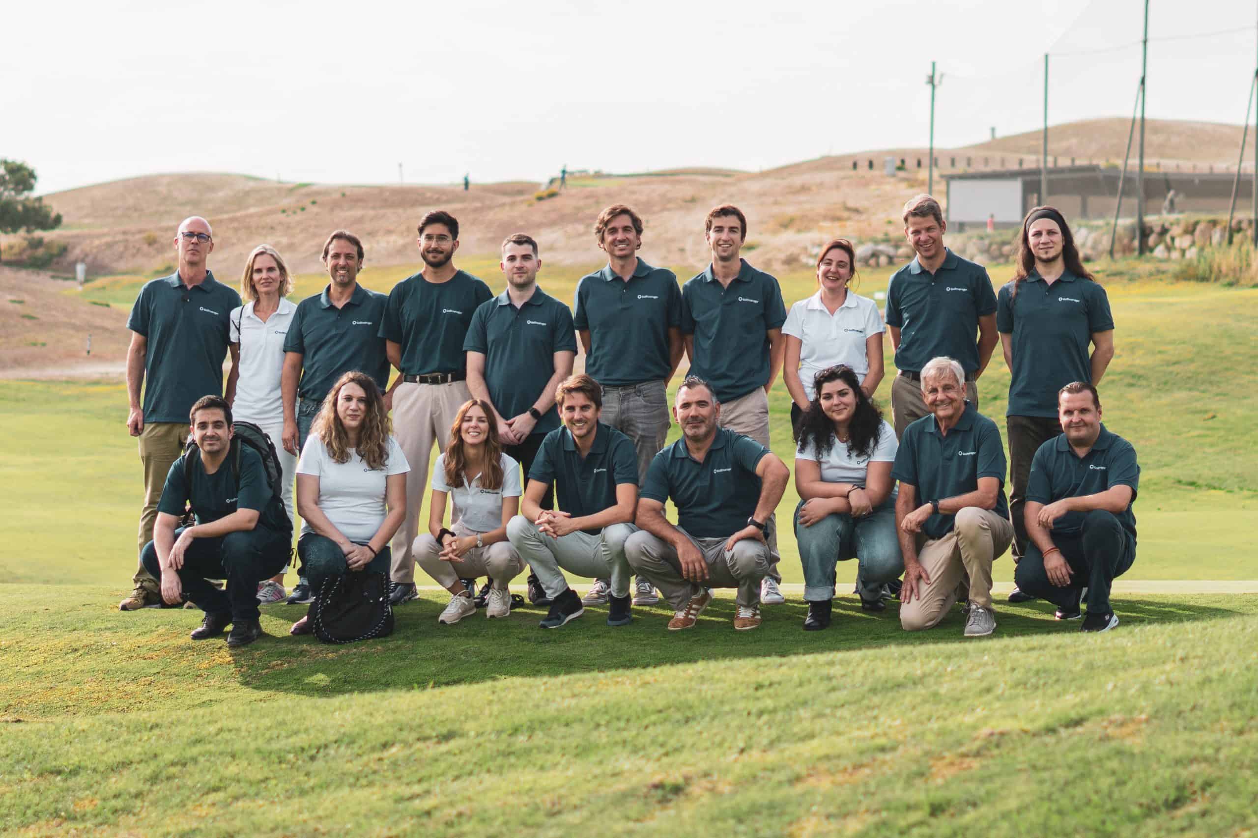 The Golfmanager Team gather for an internal event to start an exciting